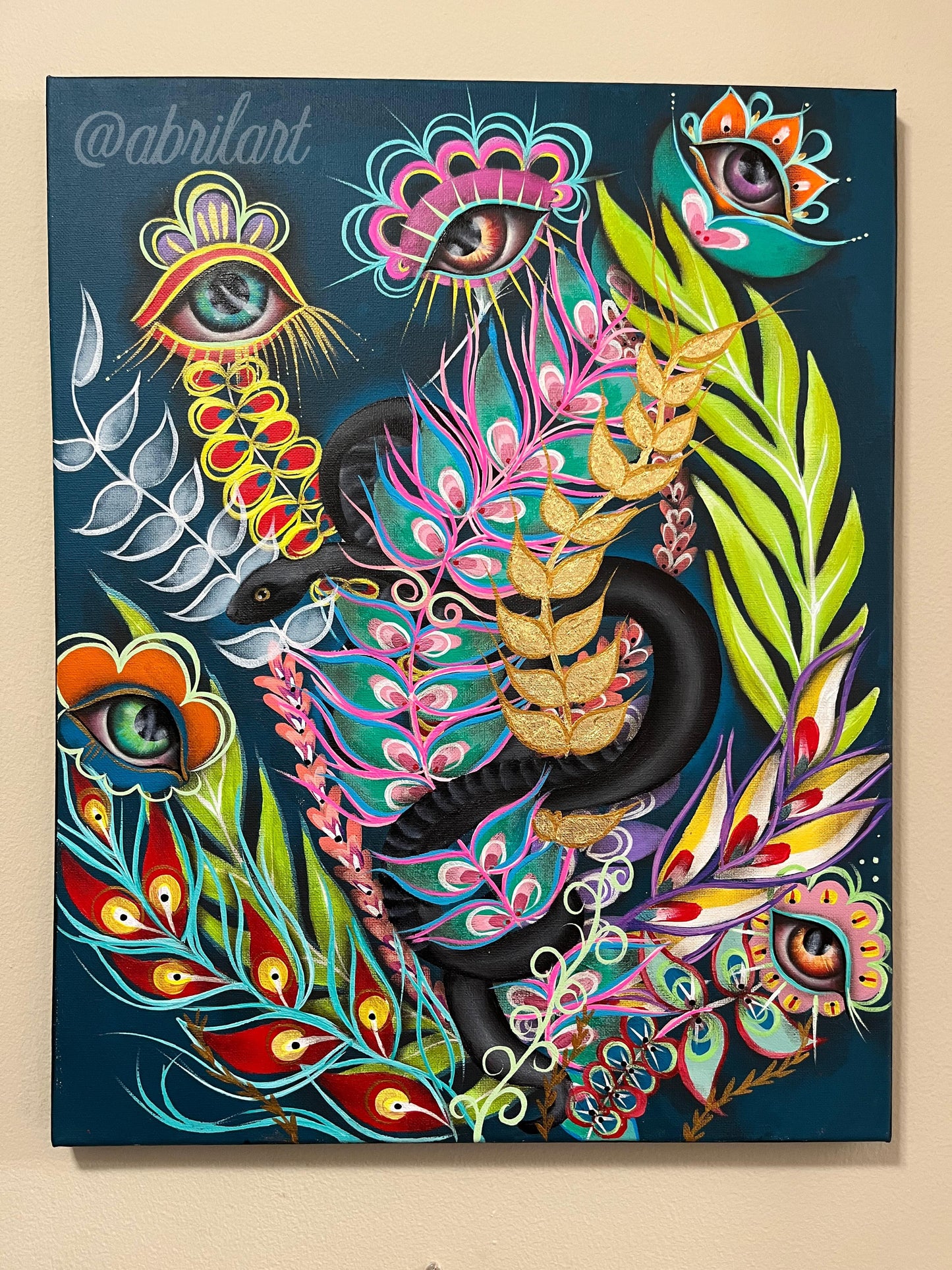 Temptation Original Painting