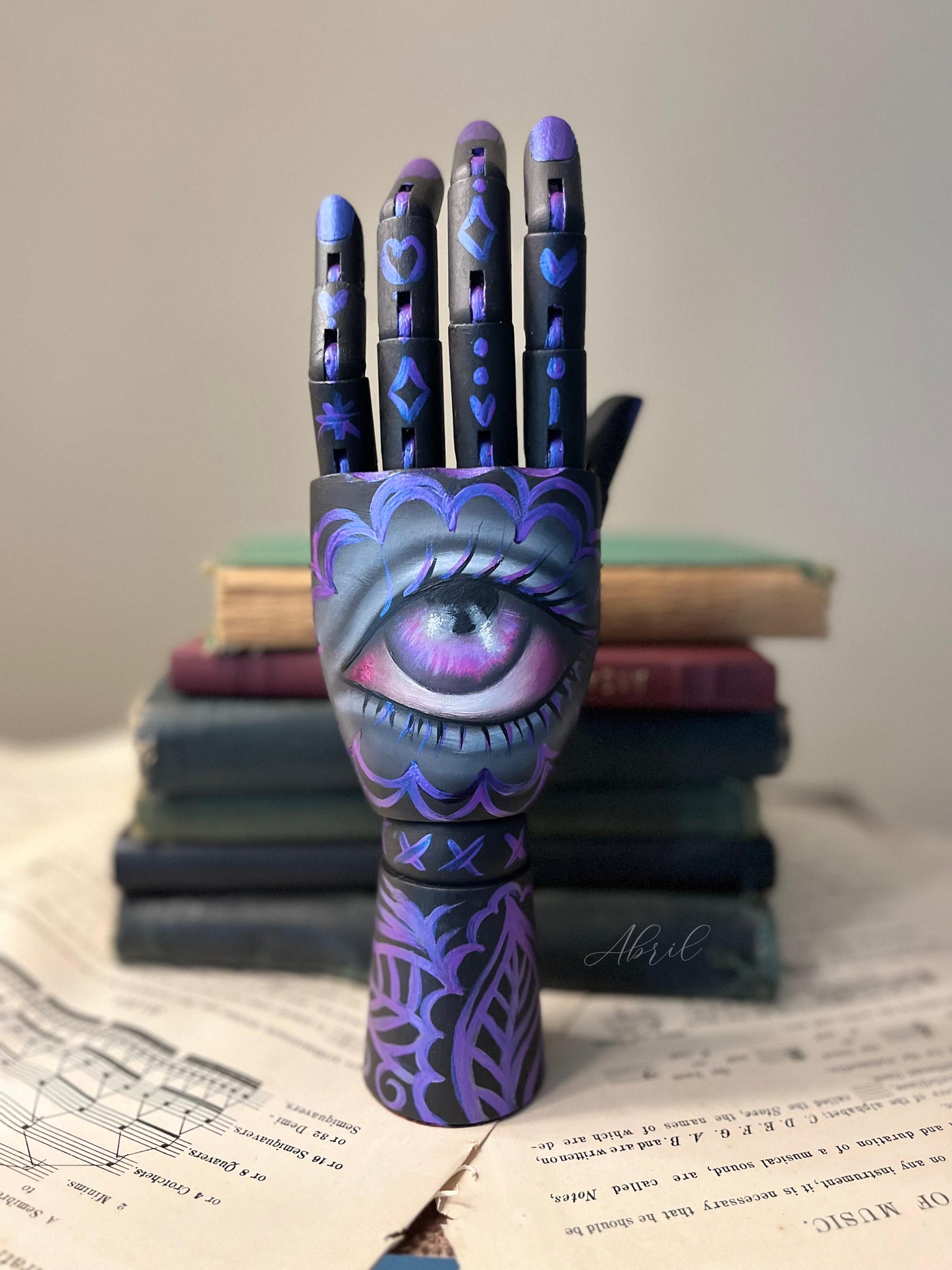 Custom Painted Hand Model