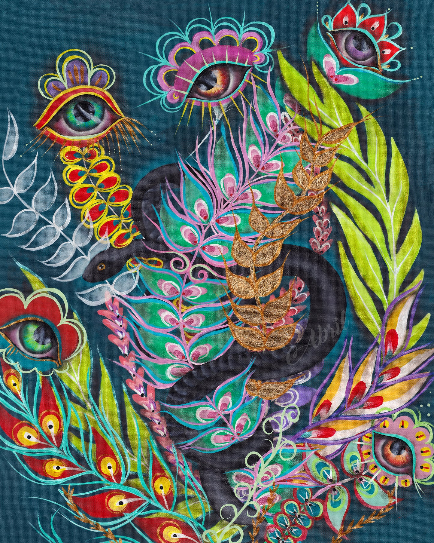 Temptation Original Painting
