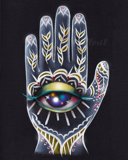 Hamsa II - 8x10" Signed Print
