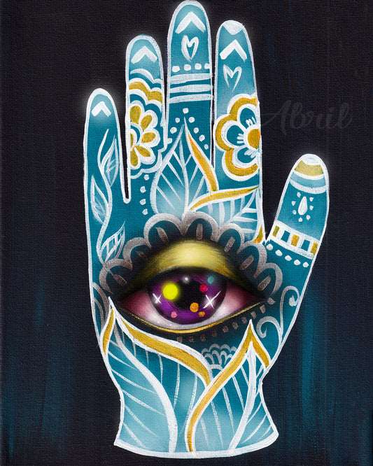 Hamsa I - 8x10" Signed Print