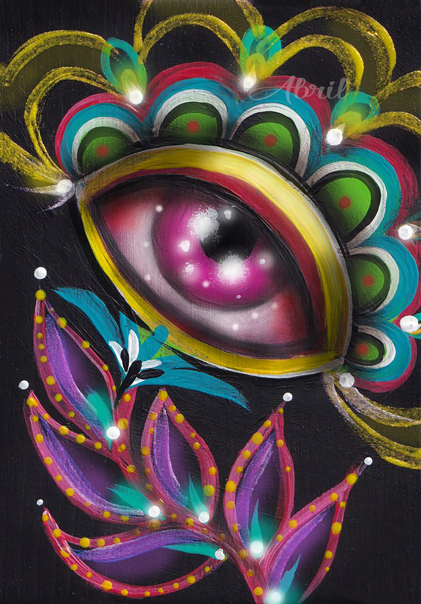 oko - 8x10" Signed Print