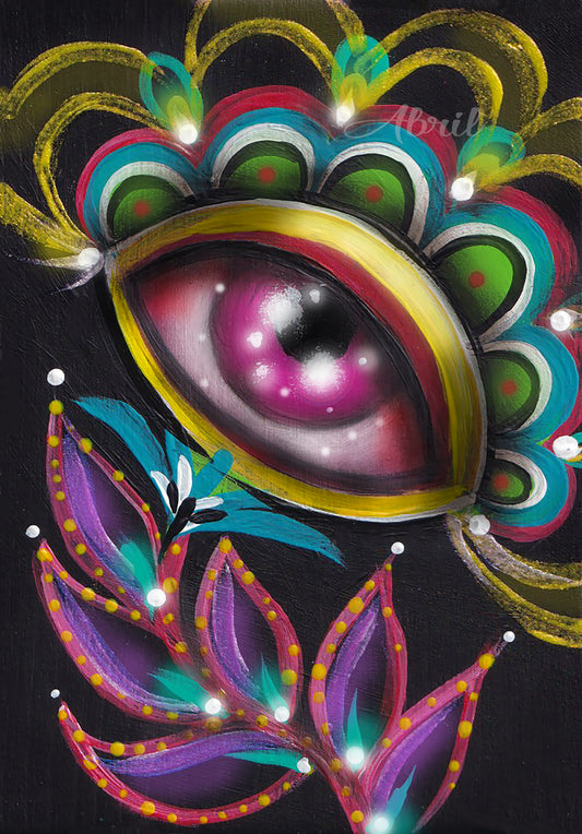 oko - 8x10" Signed Print
