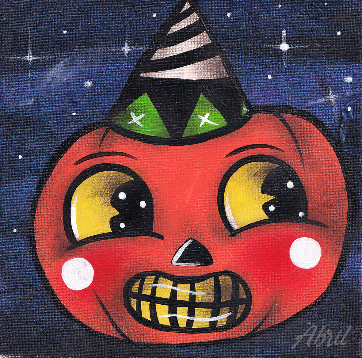 Pumpkin IV - Original Painting 🎃
