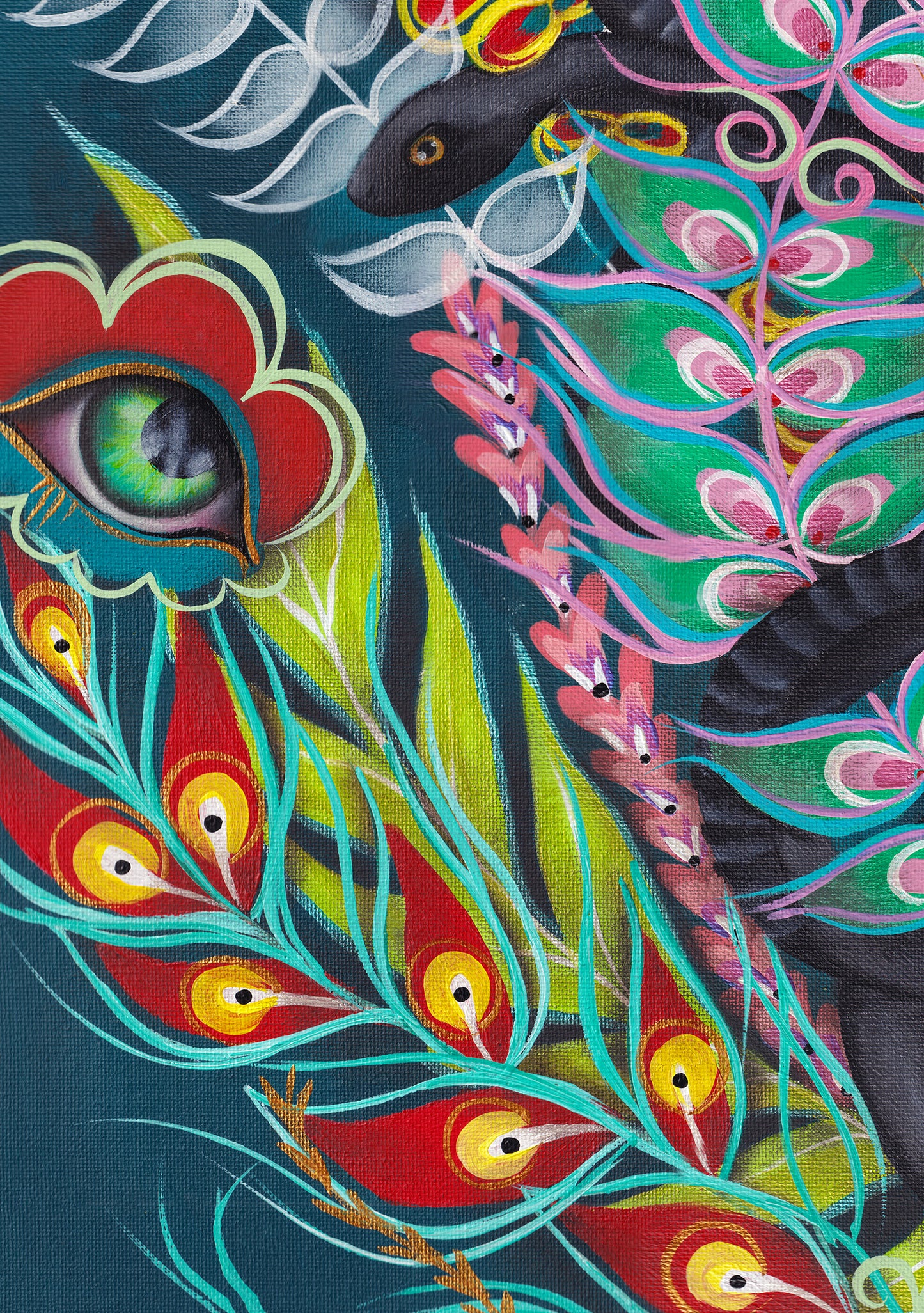 Temptation Original Painting