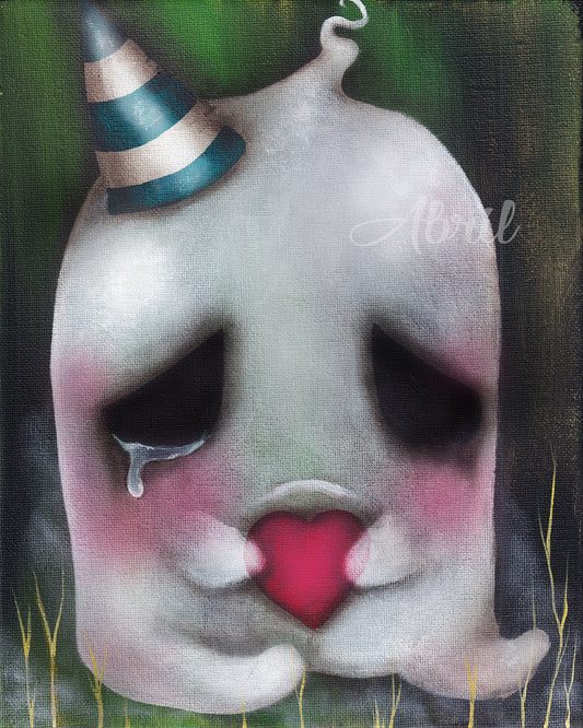 Sad Ghost - 8x10" Signed Print