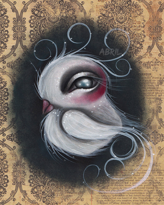 Whimsical Bird  8x10" Signed Print