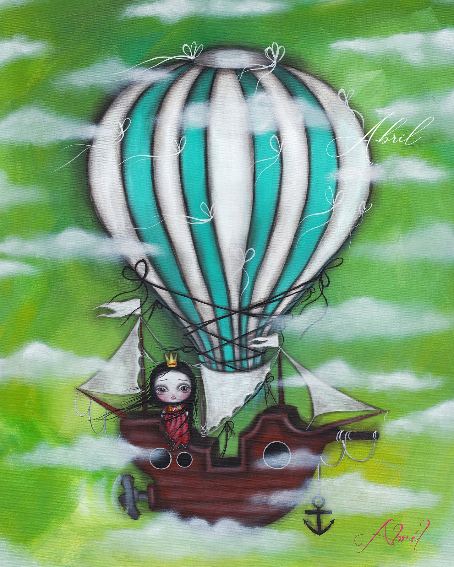Airship - 8x10" Signed Print