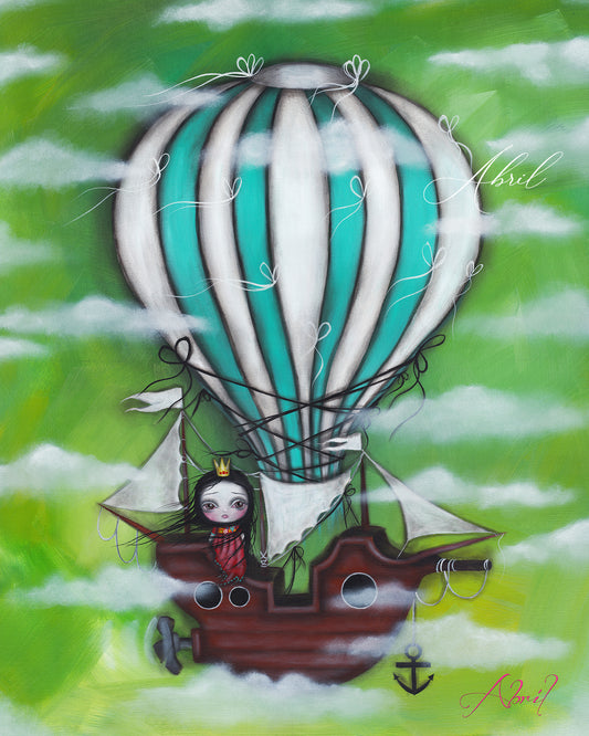 Airship - 8x10" Signed Print