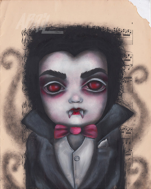 Dracula - Vampire 8x10" Signed Print