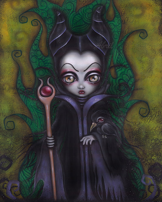 Maleficent 8x10" Signed Print