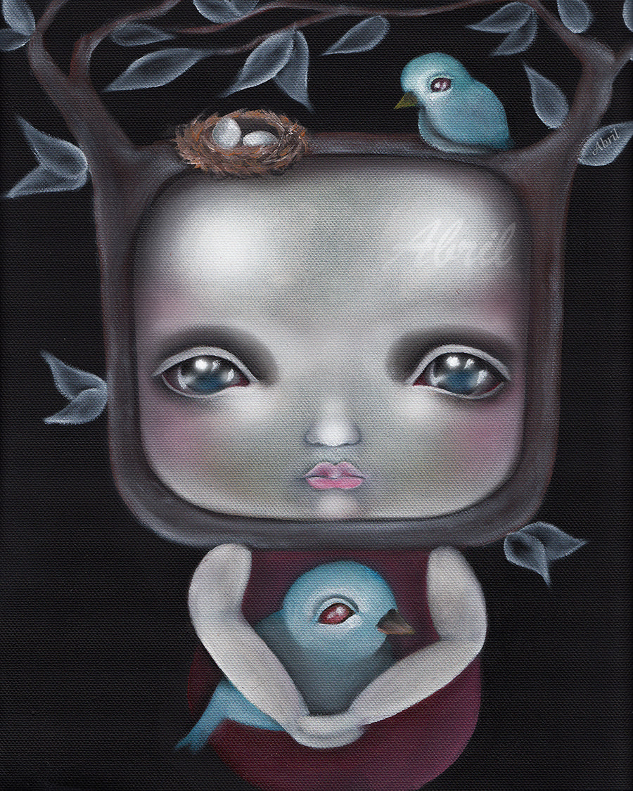 Nesting 8x10" Signed Print