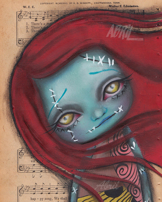 Sally  8x10" Signed Print
