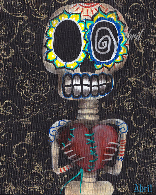 Toma mi corazon Dead Day of the Dead - 8x10" Signed - Print