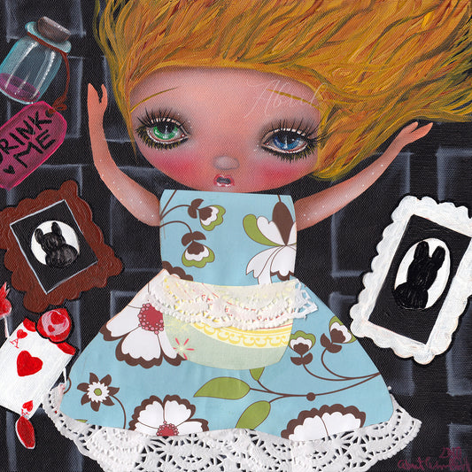 Alice - 8x8" Signed - Print
