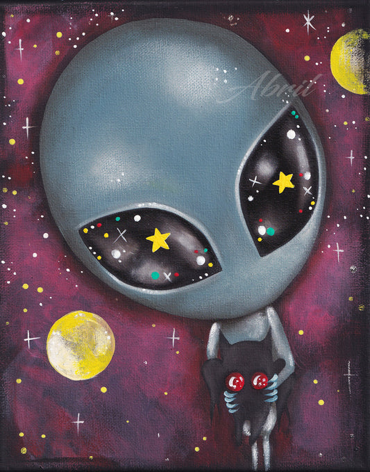 Alien  8x10" Signed Print