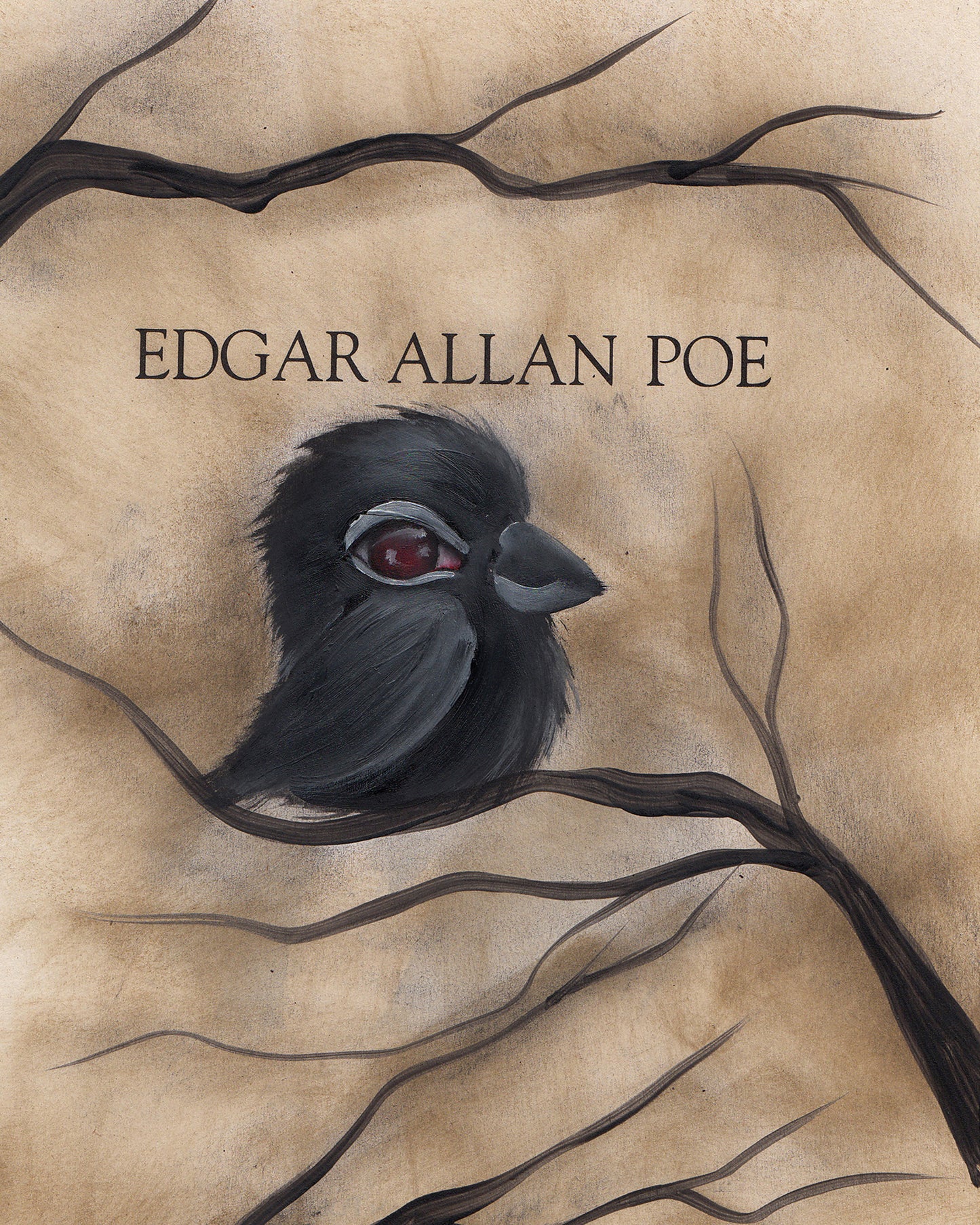 Raven 8x10" Signed Print #6
