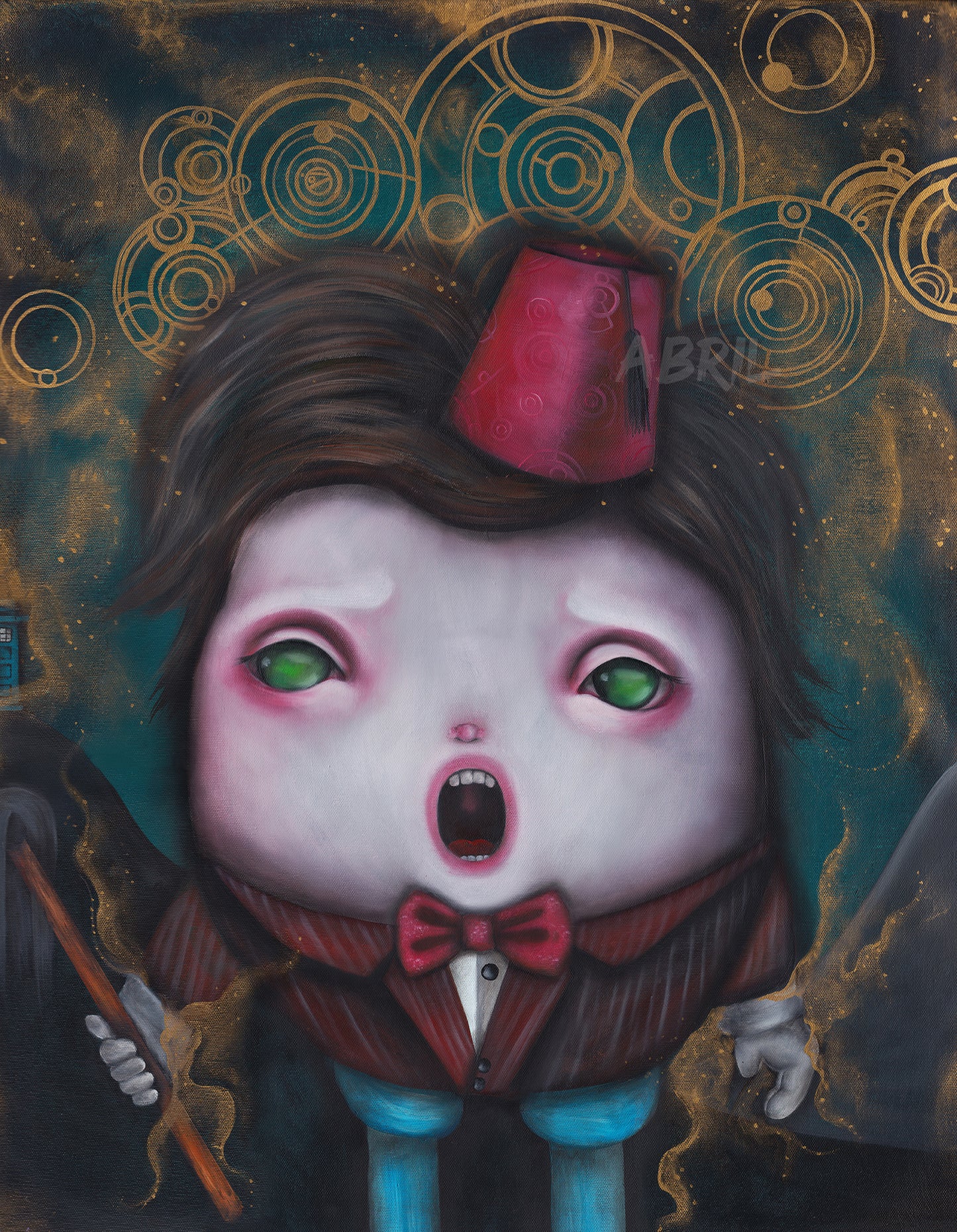 Humpty Doctor Who - 8x10" Print