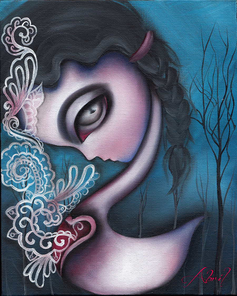 Swan 8x10" Signed Print