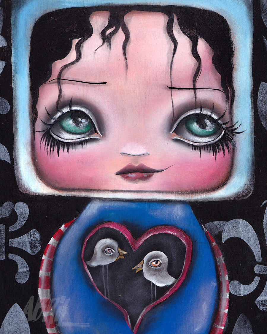 Milly - 8x10" Signed - Print
