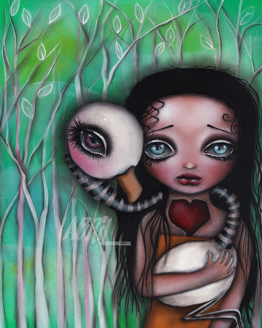 Never Alone - Love - 8x10" Signed Print