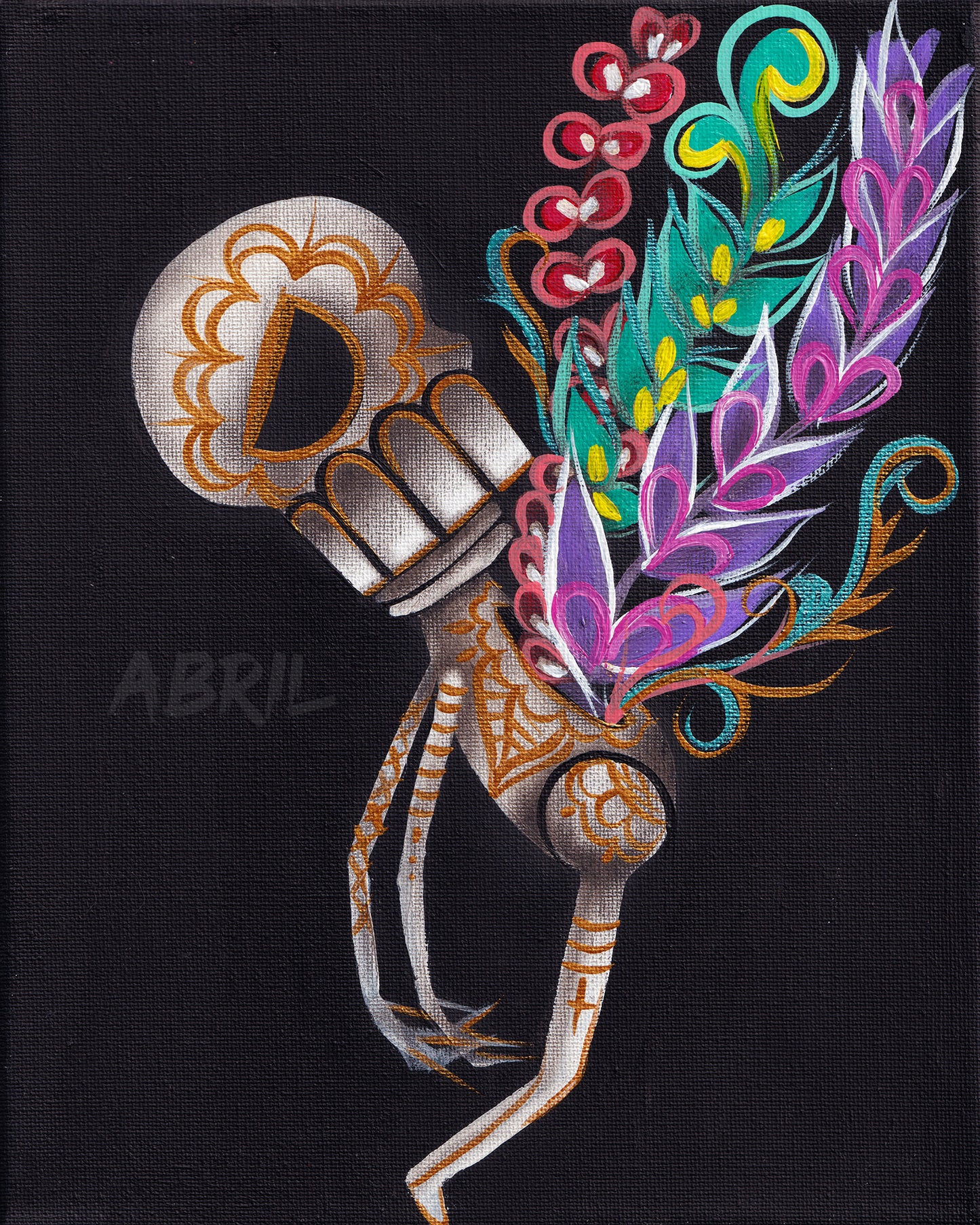 Floral - 8x10" Signed Print