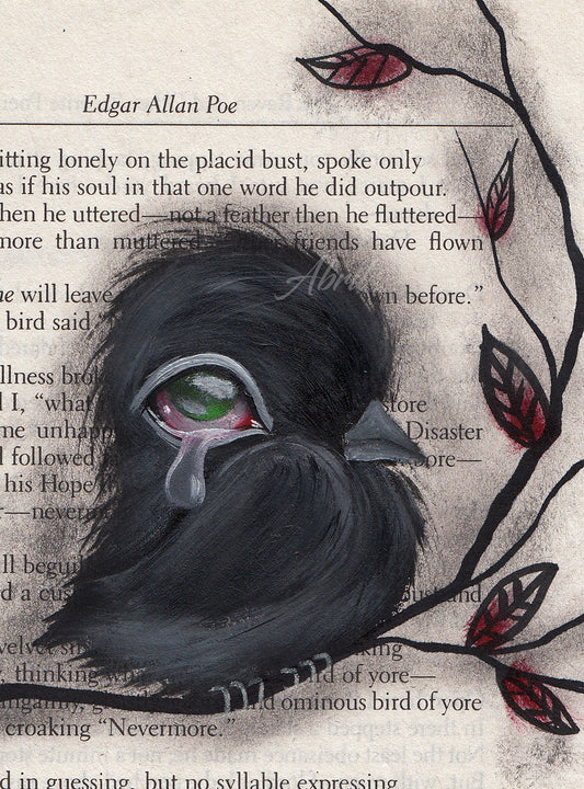 Raven 8x10" Signed Print #14