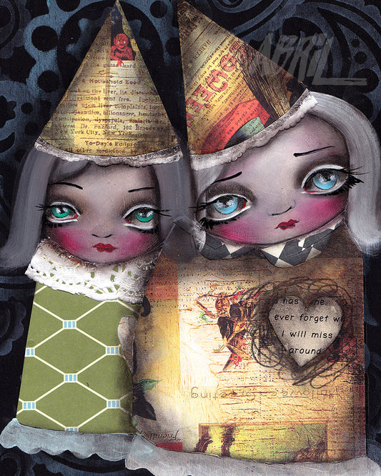 Sisters - 8x10" Signed - Print