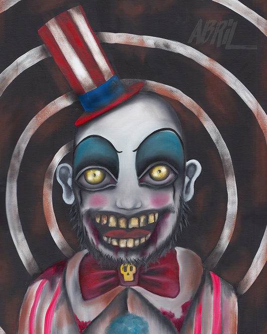 Captain Spaulding - Clown  8x10" Signed Print