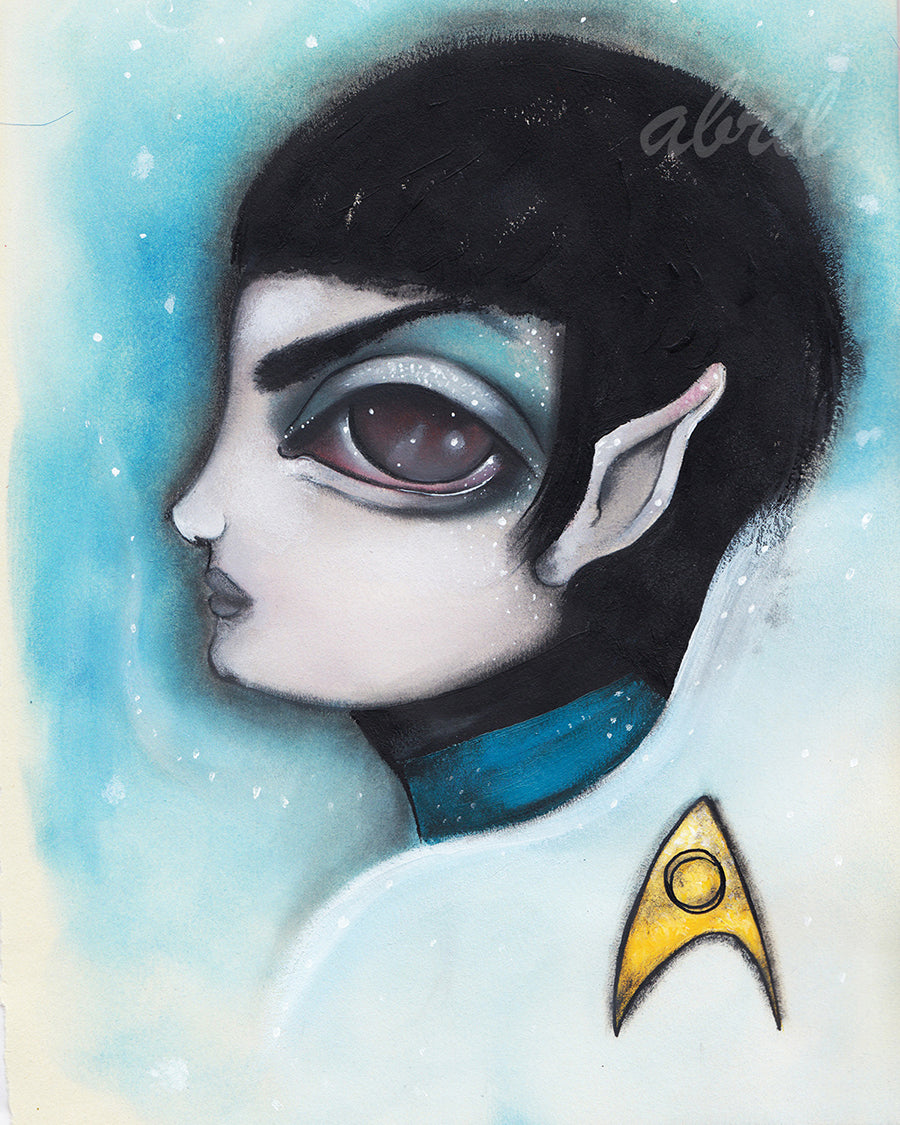Spock 8x10" Signed Print