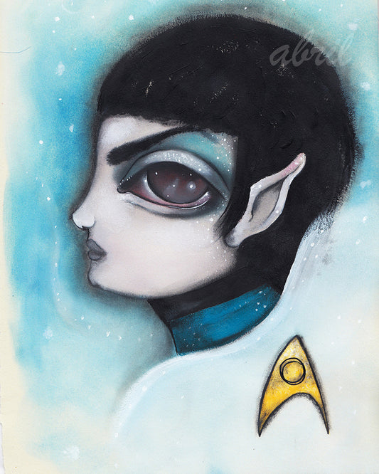 Spock 8x10" Signed Print