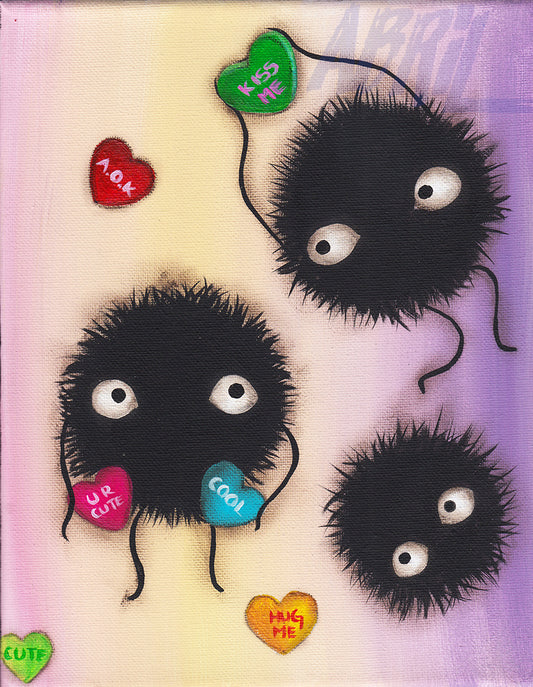 Susuwatari - Sprites  - 8x10" Signed - Print