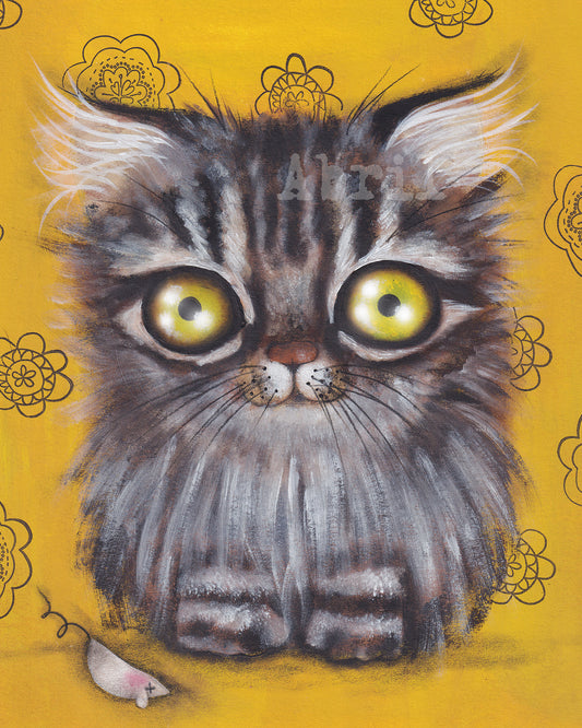 Sweet Kitty - 8x10" Signed Print