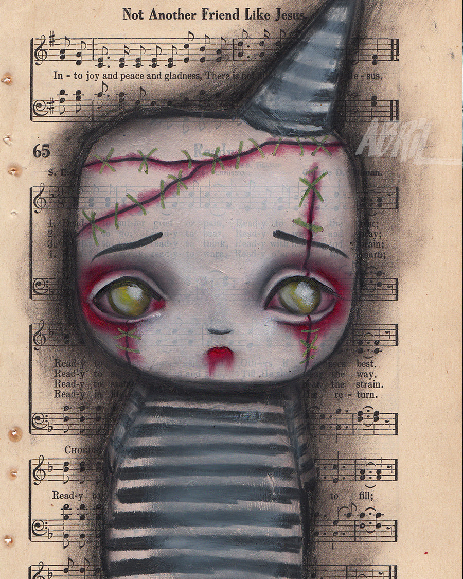 Zombie Boy 8x10" Signed Print