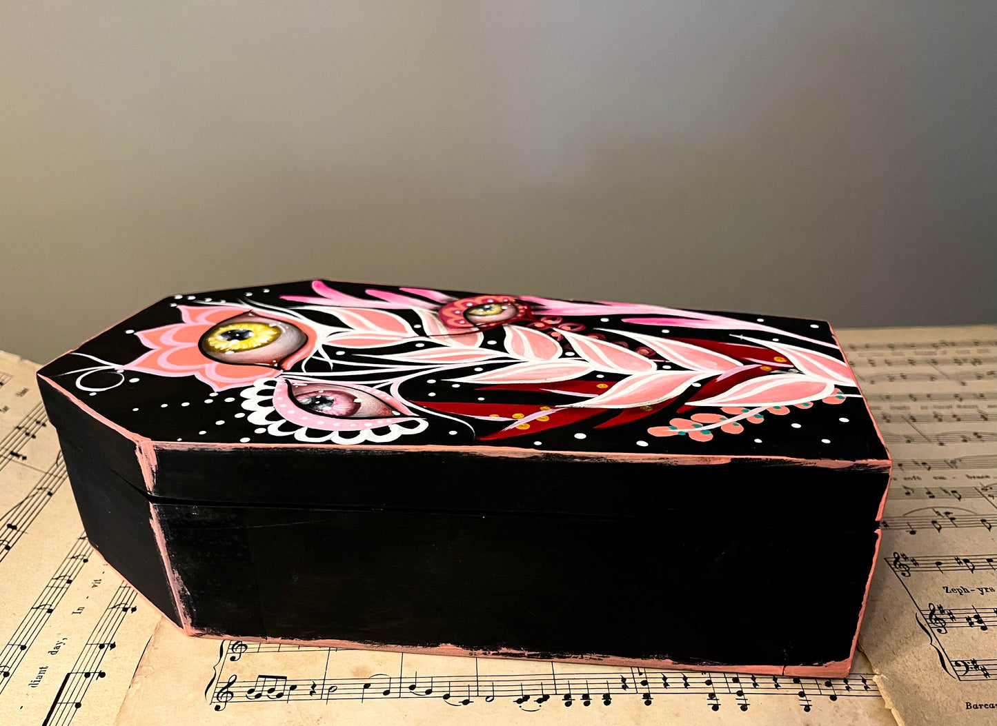 Coffin Box Painting