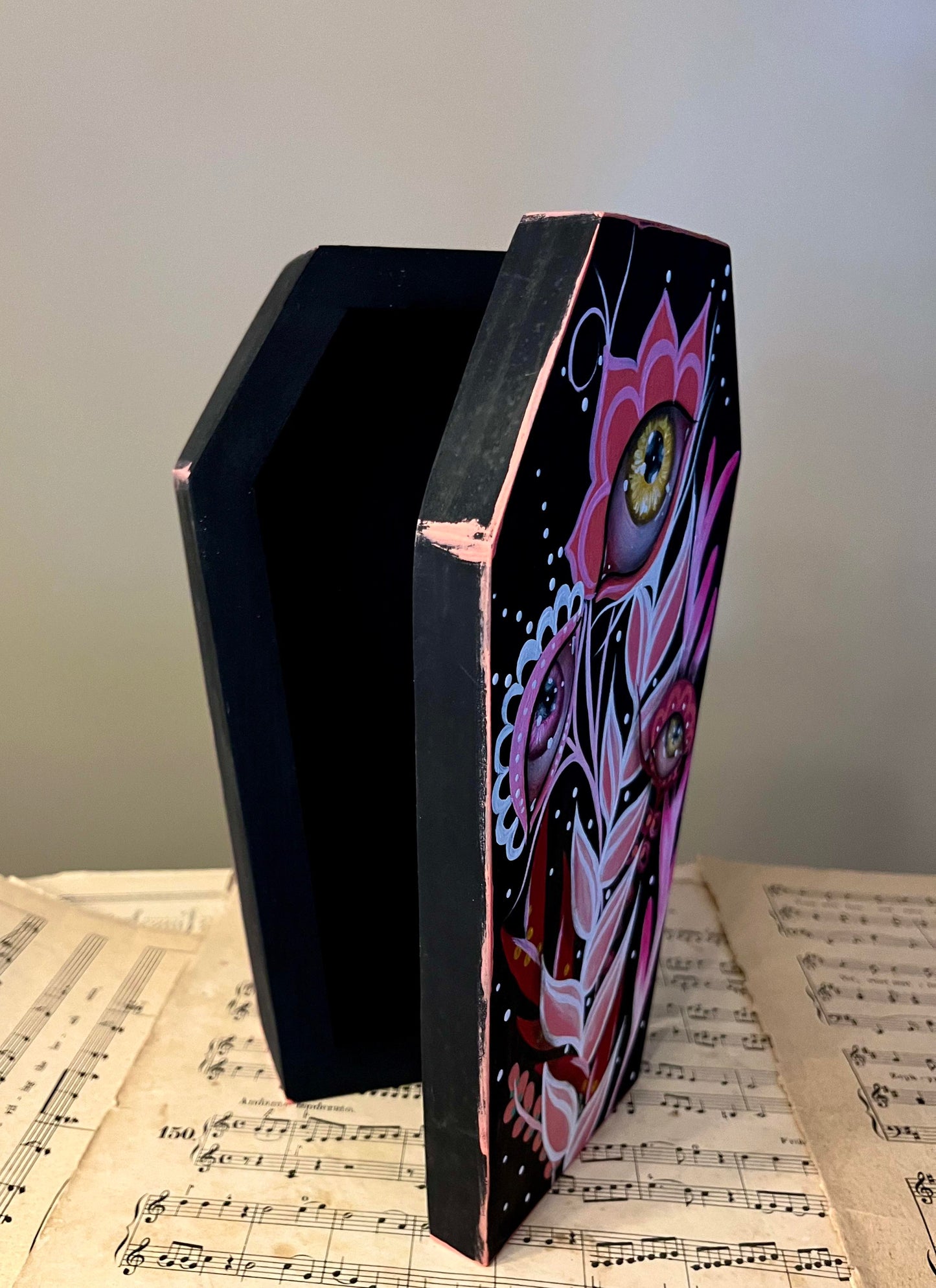 Coffin Box Painting