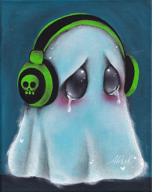 Ghost stories- Original Painting 👻 III