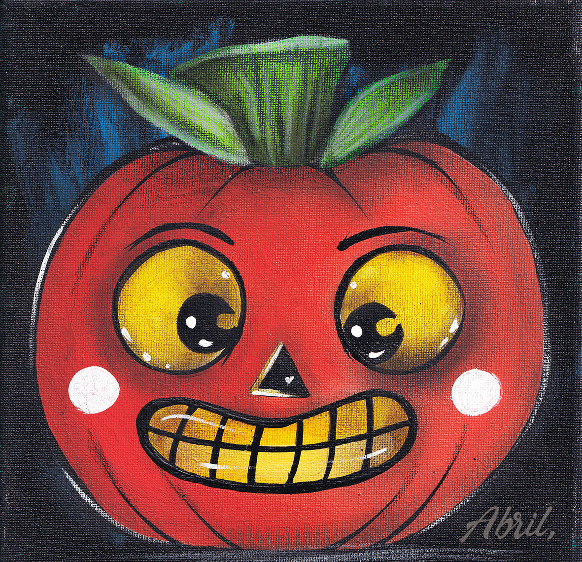 Pumpkin III  - Original Painting  🎃