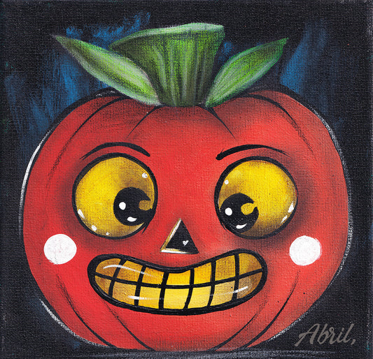 Pumpkin III  - Original Painting  🎃