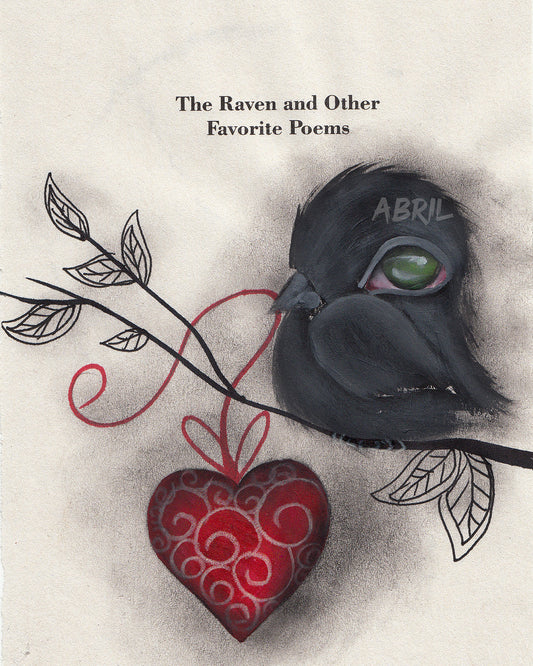Raven 8x10" Signed Print #2