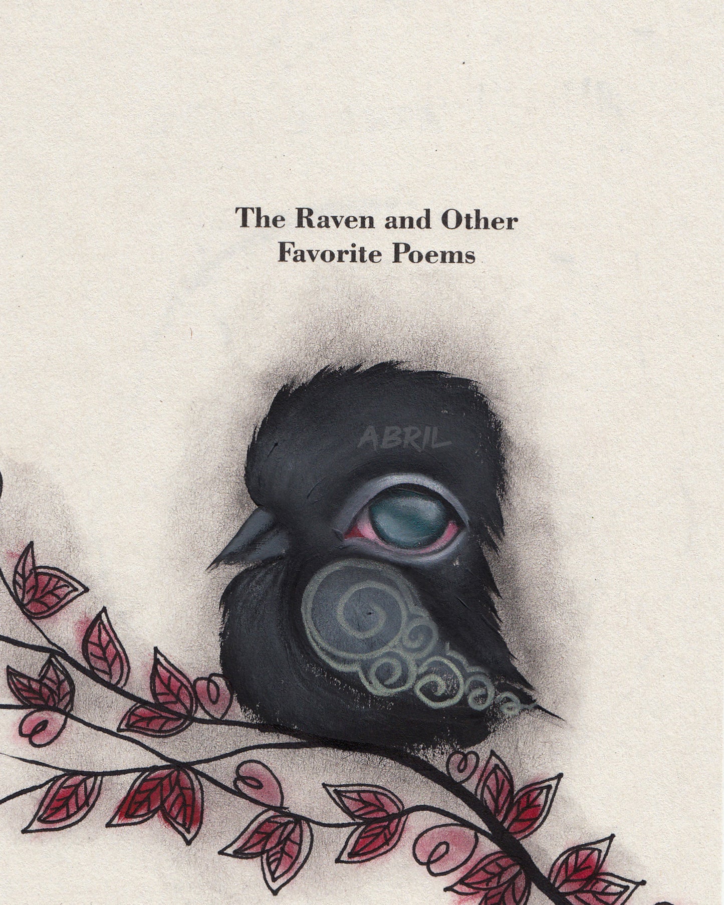 Raven 8x10" Signed Print #4