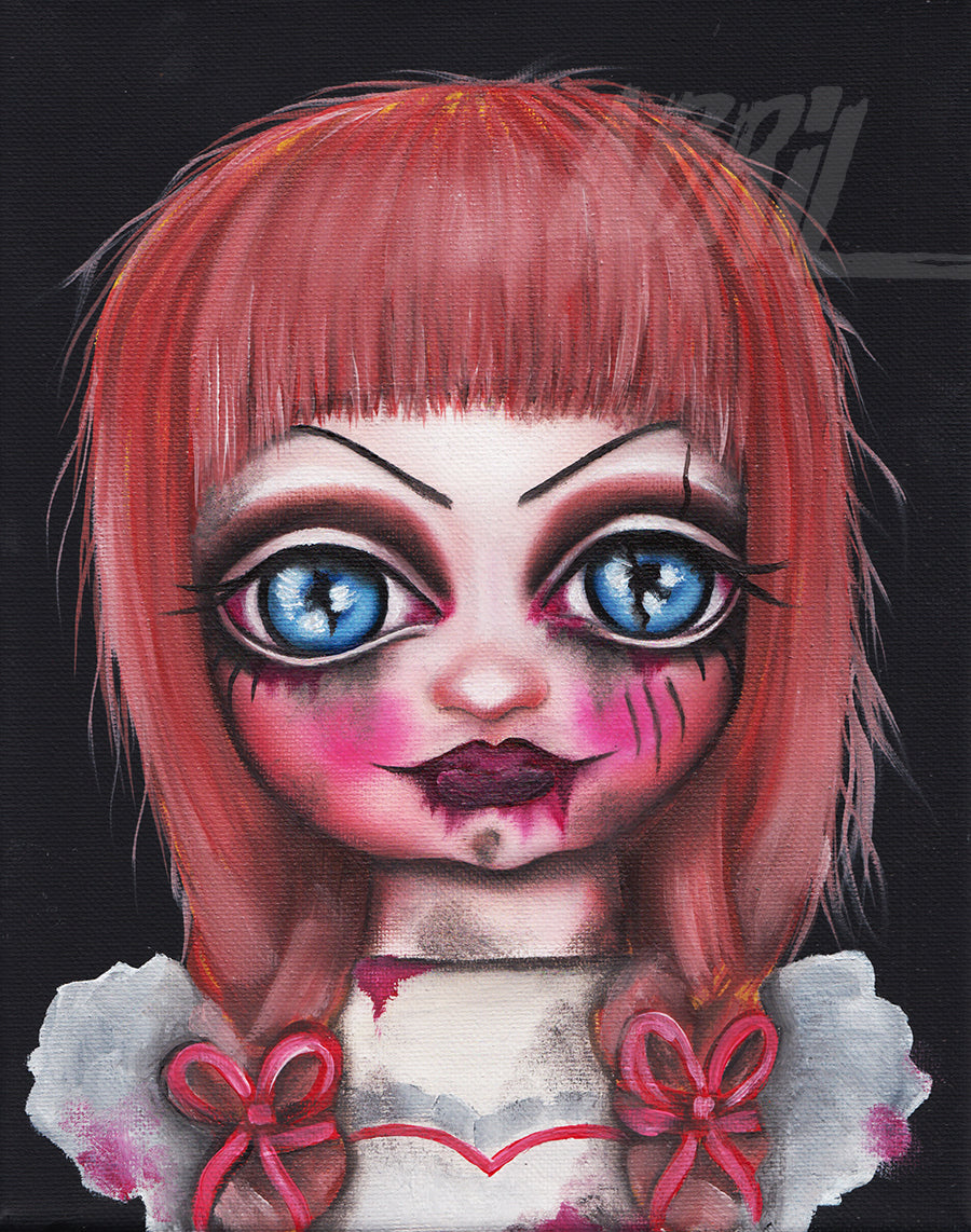 Annabelle  - 8x10" Signed - Print