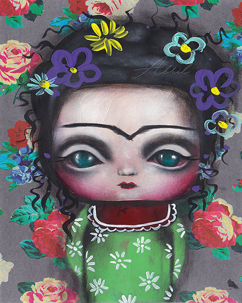 Little Frida  - 8x10" Signed Print