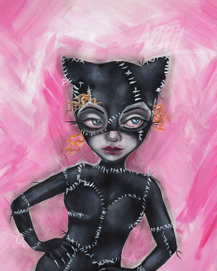 Cat Woman - Batman  8x10" Signed Print