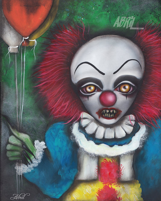 It Pennywise - Clown  8x10" Signed Print
