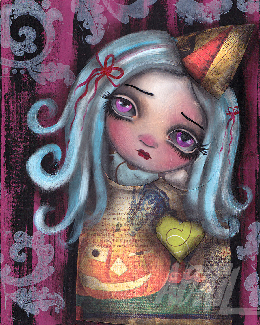 Whimsy Girl - 8x10" Signed - Print