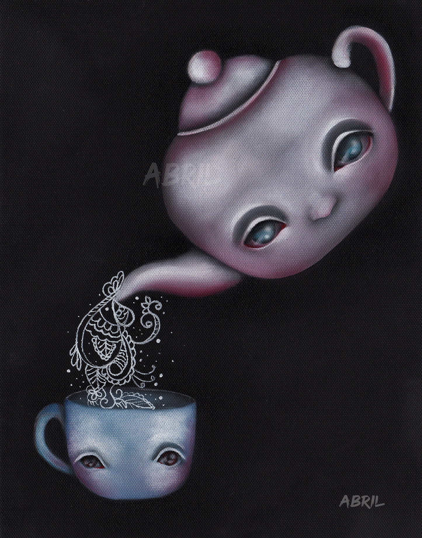 Tea for one - 8x10" Signed Print