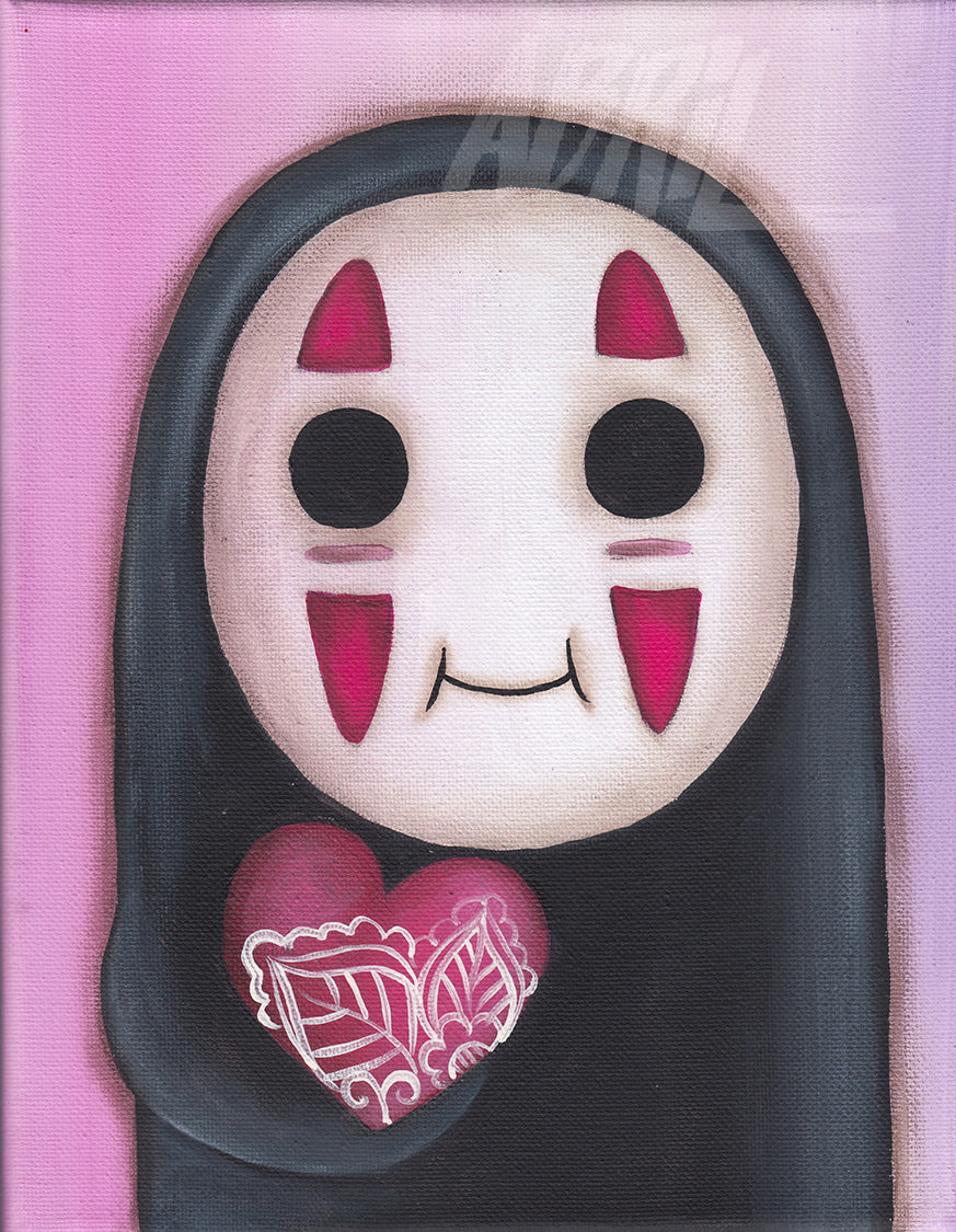 No Face #1  - 8x10" Signed - Print