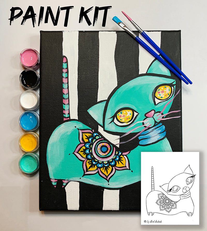 Cat Paint Kit - Abril Art