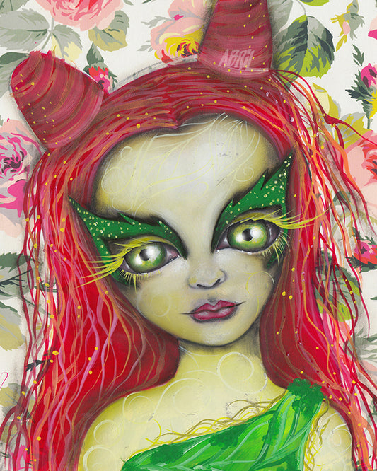 Poison Ivy   8x10" Signed Print